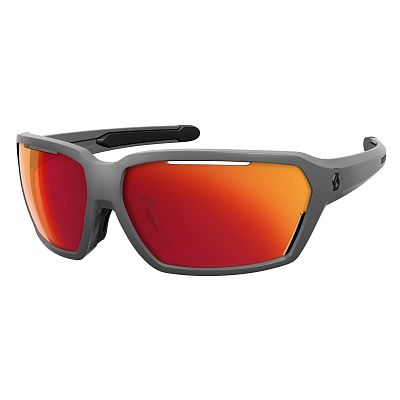 Превью  Велоочки SCOTT Vector Grey, Линзы: Red Chrome (250514-0011192)